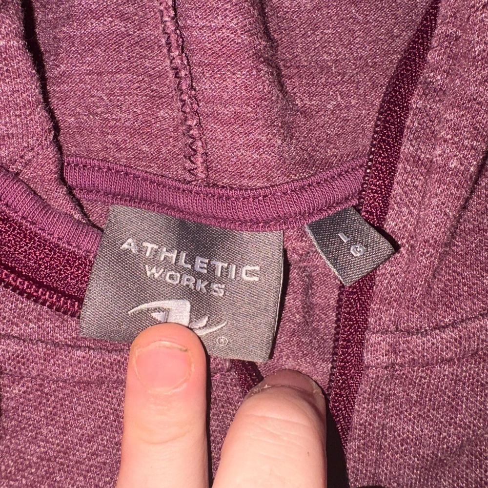 Athletic Works Purple Women's Jacket - Picture 2 of 2